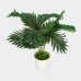 Artificial Palm Plant with Plastic Pot – Realistic Green Artificial Palm Plant with Plastic Pot – Realistic Green