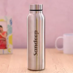 Personalized Stainless Steel Sipper Bottle